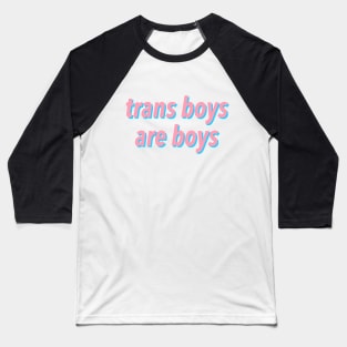 trans boys are boys Baseball T-Shirt